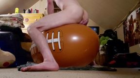 Inflatable Kraft Football hump and cum