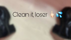 Clean loser, trash humiliation