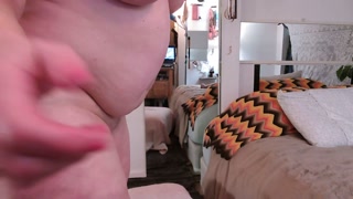 V 674 Asshole worship and dirty talk from sexy Blue eyed DawnSkye bared her balloon knot for you