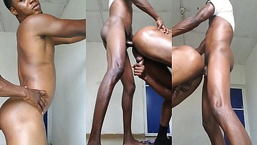 He choked me with his big black cock before stuffing it inside my ass