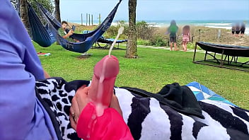 Don&#039_t pay attention to them - show everyone how you cum!