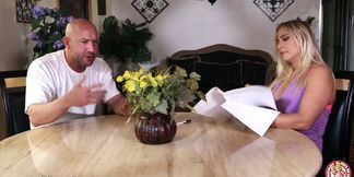 MOMMY BLOWS BEST - Busty MILF hired me to blow me