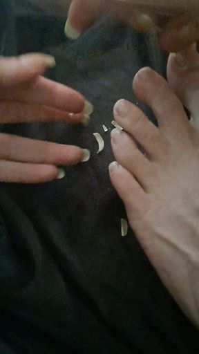 Long Toenail Clipping