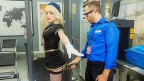 Big tit tgirls butt plug got the metal detection all beeping