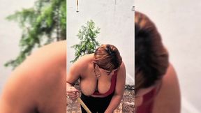 the cleaning girl cannot clean, but i still let her work with me. ee.uu colorado