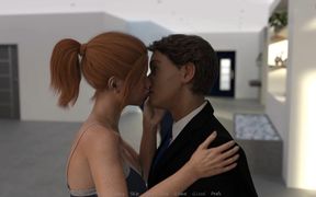 My Stepbrother &#039;s Wife #41 Jennifer Kissed on John&#039;s Mouth in Front of Alan