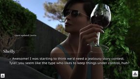 The Stepmother Gently Slipped Her Finger Into the Opening and Drew Out the Moisture, Finding a Sense of Pleasure