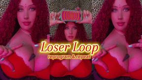 loser loop: reprogram and repeat | extreme authentic loser verbal humiliation
