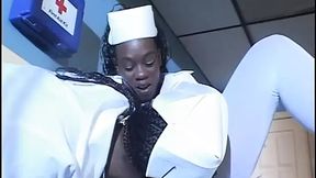 Savage African Nurses Enjoy Wild Group Orgy