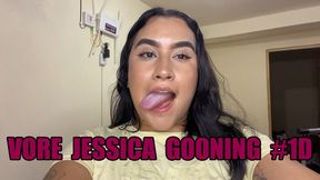Vore Jessica Gooning #1D: Devoured in Her Endless Maw (Animated, Music, Text)