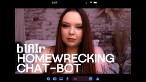 blAIr HOMEWRECKING CHAT-BOT