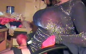 Solo amateur sticky jacking off