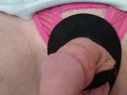 Sissy Gooner Edges in a Pretty Dress 5/ 5 and Finally Cums!!