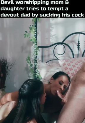 Double blowjobs for taboo family Reagan Foxx