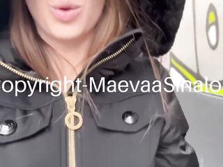 Maevaa Sinaloa - Manhunt in Paris, I bang with AD Laurent in front of my boyfriend - Double facial