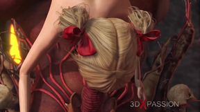 3DXPassion featuring princess's handjob smut