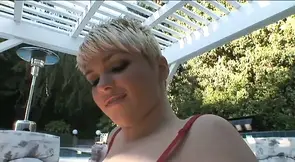 Horny hot blonde MILFs get their asses and pussies stretched by massive