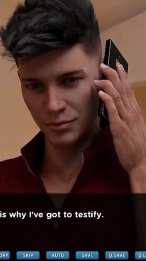 Bare Witness #6 Mora is sucking a good kisser.