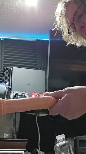 Using New Fuck Machine for My Ass!!