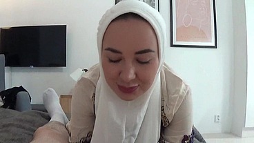 Sexy Hijab Big Ass Stepmom Fucked By Her Horny Stepson