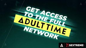 Messy Teen gets her Nan's pussy stuffed with dildos & toys