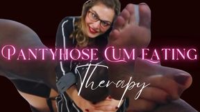 Pantyhose Cum Eating Therapy-Fantasy