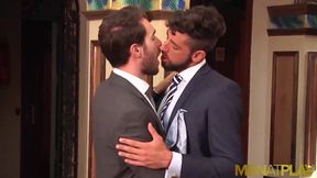 MENATPLAY - Businessman Massimo Piano anal rides Philip Zyos