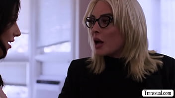 Watch this steamy sex of TS stepmom and stepdaughter