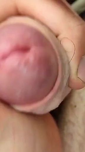Close-up cumshot