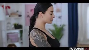 All Natural Asian Busty Fucked By Big Dick Real Futanari