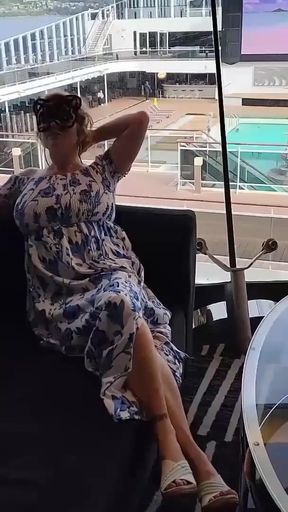 Must-share moment from &quot;Huge Tittie Mistress Thursday. You step Mommy loves hangout in public on a crusie ship between&quot;