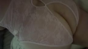 Shaking ass in lingerie