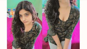 Desi Village Tharki Stepsister Want's Brothers Big Dick Inside Her Tight Pussy Hindi Sex