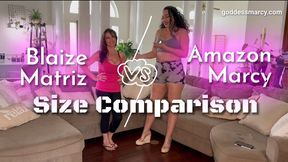 Size Comparison - Amazon Marcy VS Blaize Matrix