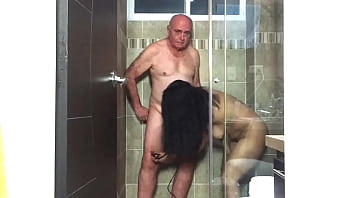 SURPRISE IN THE SHOWER WITH AGARABAS AND OLPR