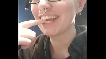 Stealing cream of kayleth &#039_s plate and licking it off my finger :D