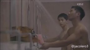 Song Joong Ki shower scene