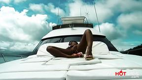MyHotVids - Island Bitch Gets Double penetration’d on a Boat