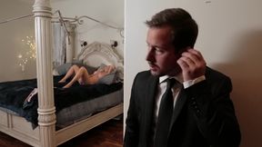 Bathroom Heat Turns into a Wild Blonde Threesome