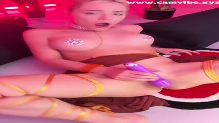 Piper Presley Fucks Her Tight Wet Pussy with a Huge Dildo - Intense Solo Masturbation & Creamy Orgasm