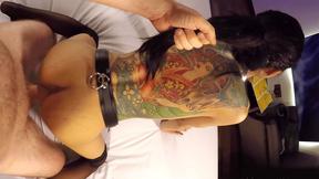 Big fake tits Asian TS teen is a sexy ladyboy who likes fetish ass pumping