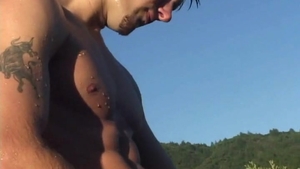Next Door Male: Bulging Bubbles: Trystan's Wet Adventure