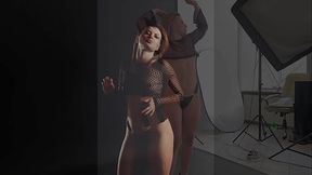 Sensual Photoshoot Of A Sexy Fit MILF (behind the scenes)