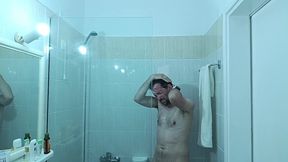 Masturbating Alone in the Shower, Almost Caught Masturbatin