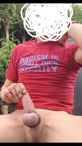 Edging with full bladder ends with double precum and huge piss on myself   Clip 2