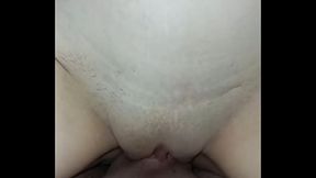 O pau dele ficou melado com o gozo da minha xota