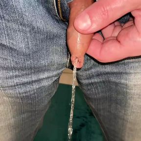 small foreskin cock pissing