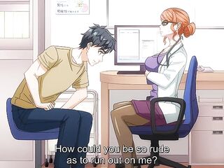 Doctor gives a oral-job-job in English