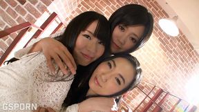 jav game show fuking 3 seiex japanese girls who like hot cum in mouth