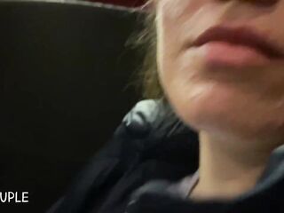 Public blow job at Cinema during the time that Pandemic AMATEUR